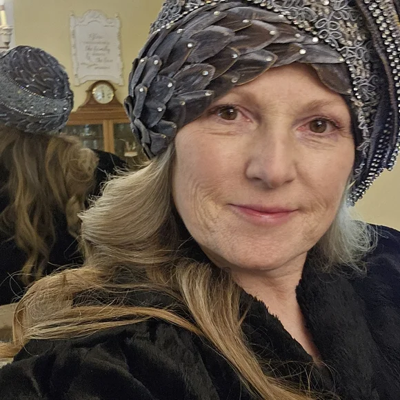 RARE Vintage George Zamau'l Couture Hat - Picture 6 of 9